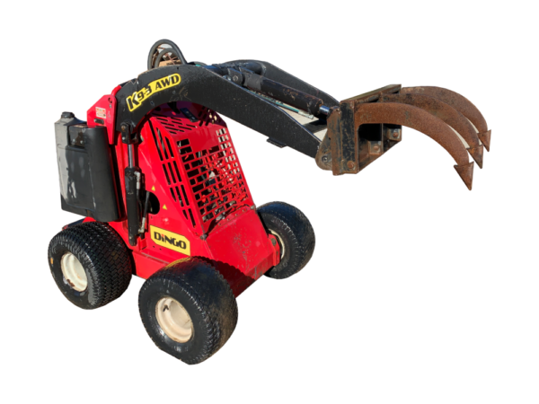 Dingo AWD Mini Loader with 3 Tine Ripper